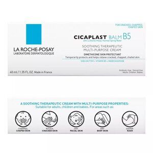 La Roche Posay Cicaplast Balm Vitamin B5 Soothing Therapeutic Cream,1.35 fl oz